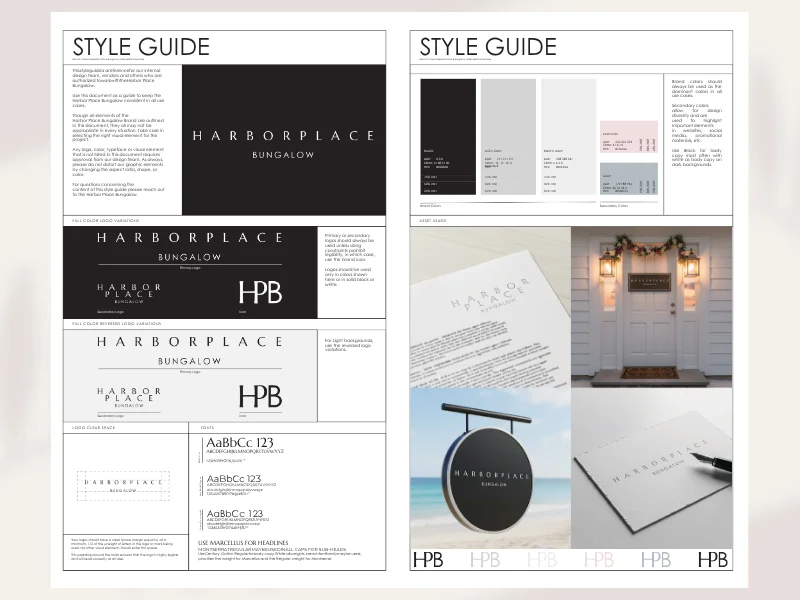 Logo Design and Brand Style Guidelines